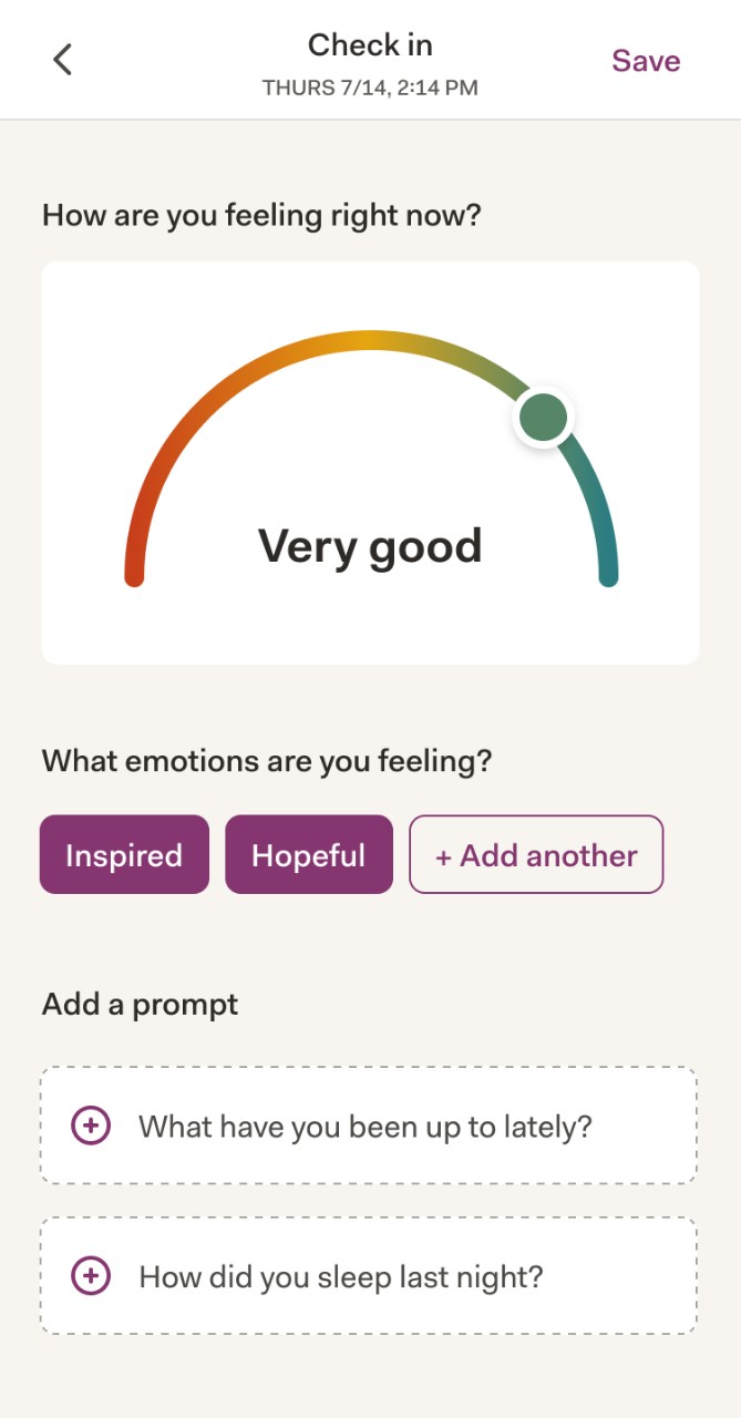 Assessments and tracking