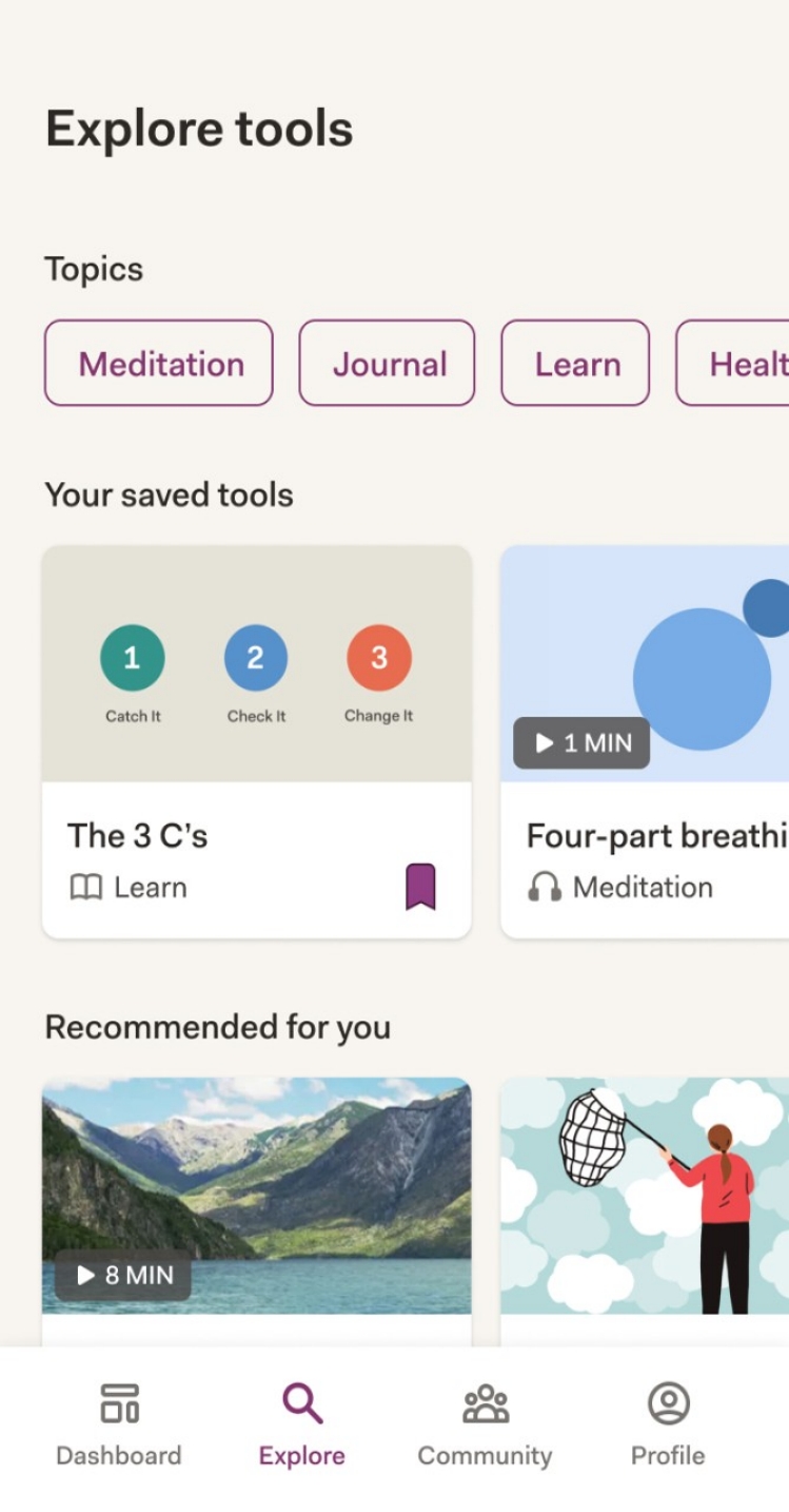 Mental health skills and tools
